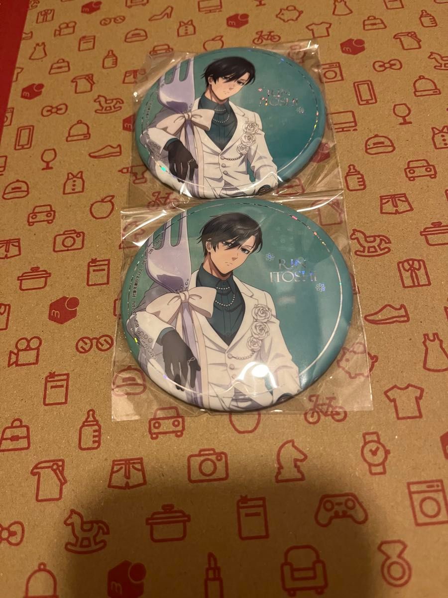 ブルーロック ナムコ限定 缶バッジ sweets flavor 2026 糸師凛 2点