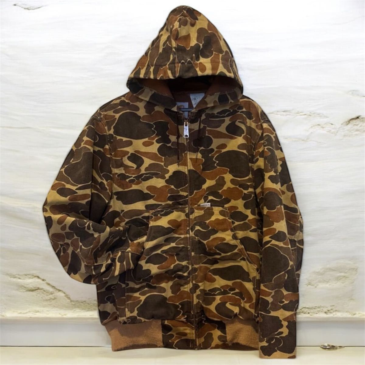 80s 90s USA製 カーハート ダックハンターカモ 迷彩 アクティブ