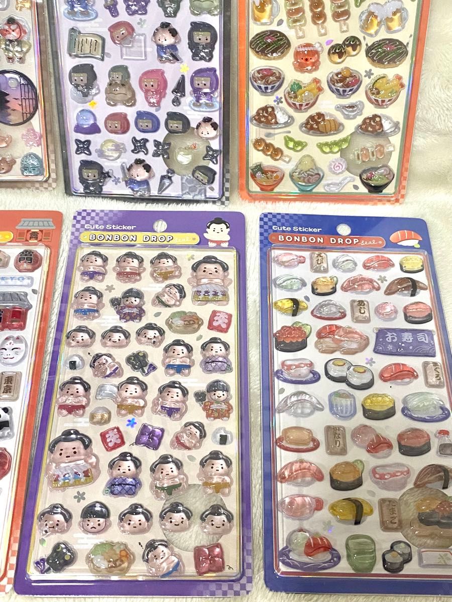 24H以内発送&確実正規品】ボンボンドロップシール 和柄 10種セット お