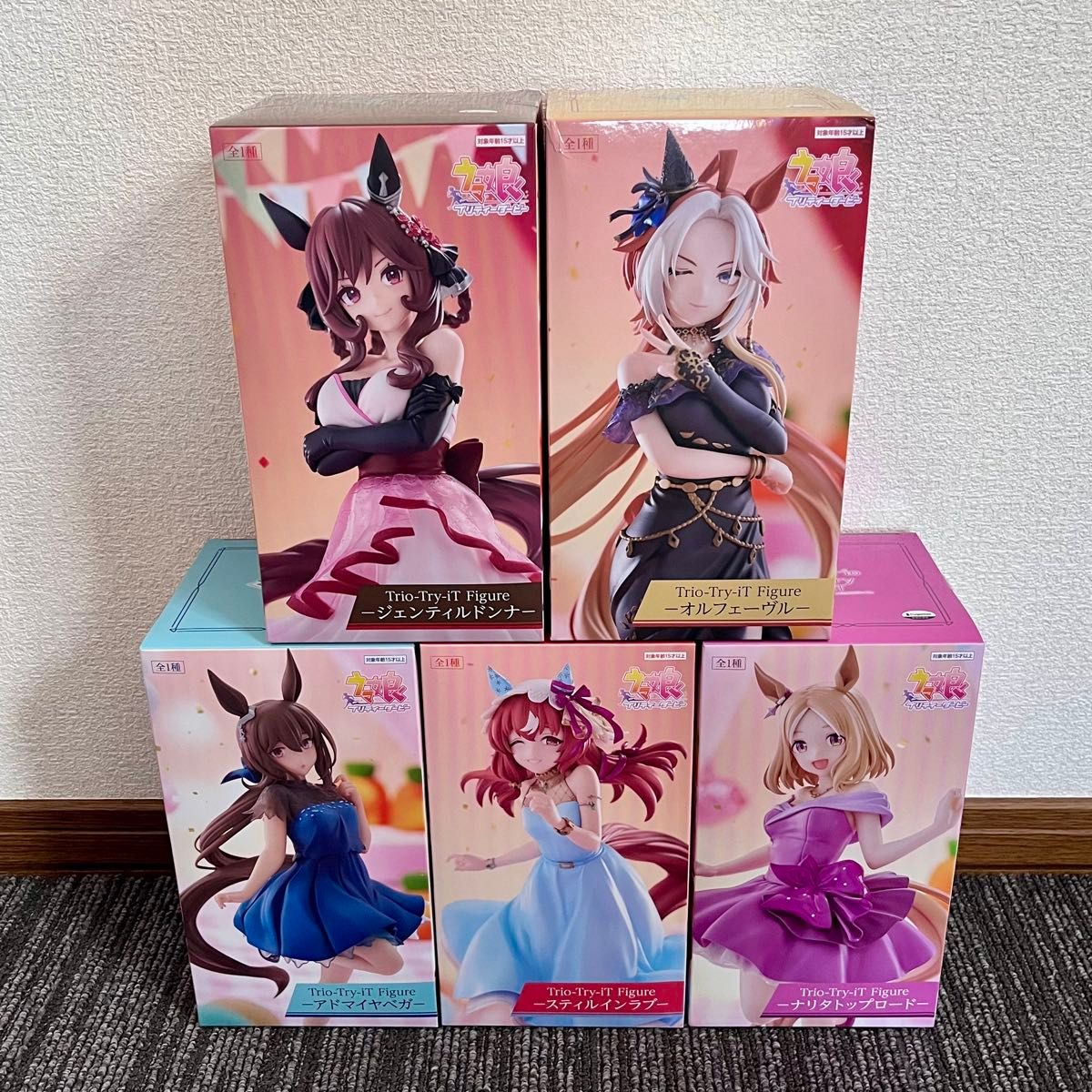 5種セット】ウマ娘 プリティーダービー フィギュア Trio-Try-iT｜Yahoo