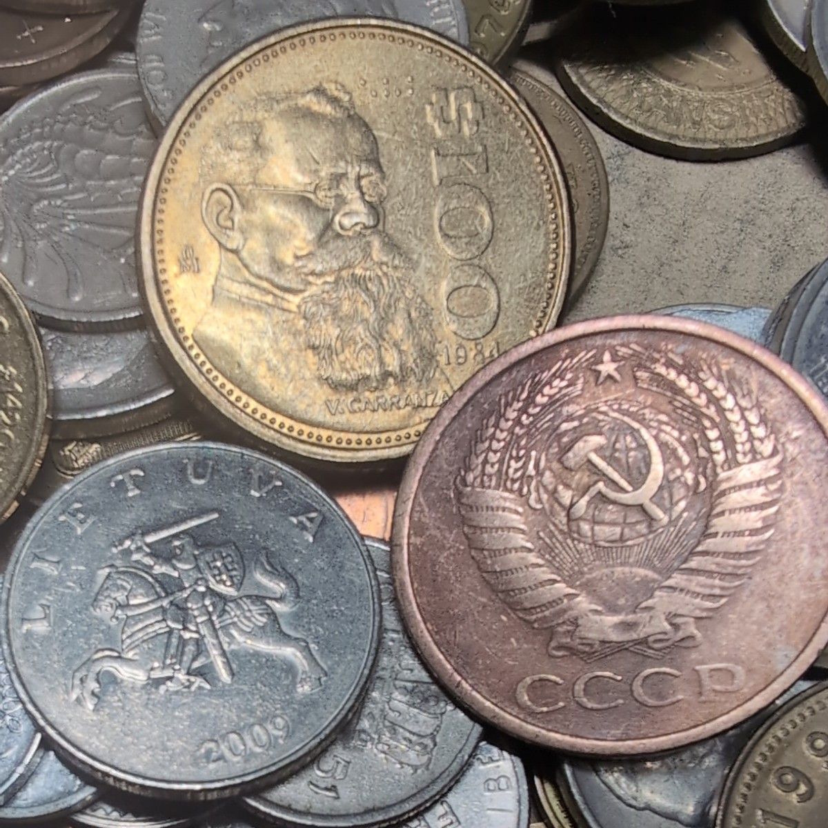 外国銭 海外 雑銭 古銭 コイン まとめ 1 5kg｜Yahoo!フリマ（旧PayPay
