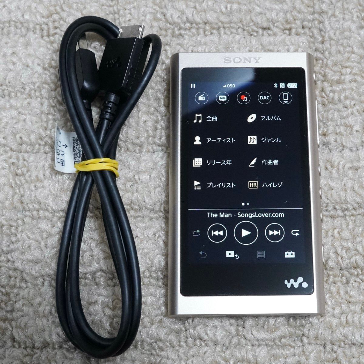 SONY ウォークマン Aシリーズ NW-A55 N （ペールゴールド） (#8) 美品