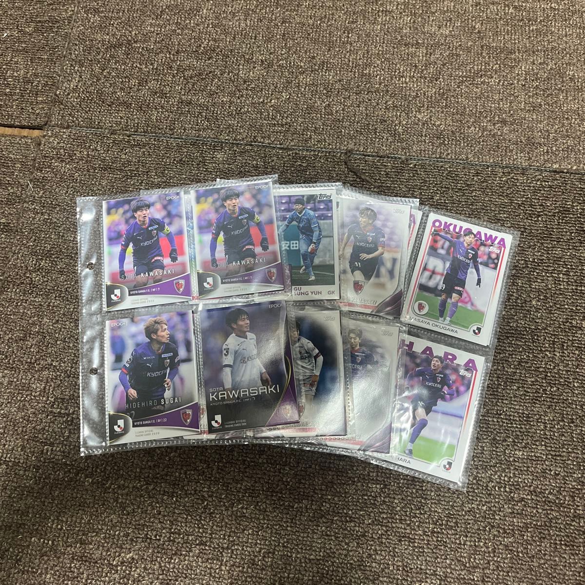 京都】京都サンガF C 2024-2025トレカセット【31枚】｜Yahoo!フリマ