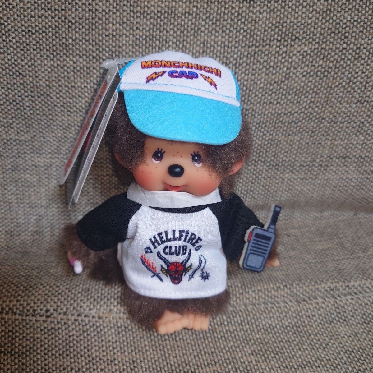 モンチッチ × ストレンジャー・シングス キーチェーン （ヘルファイア