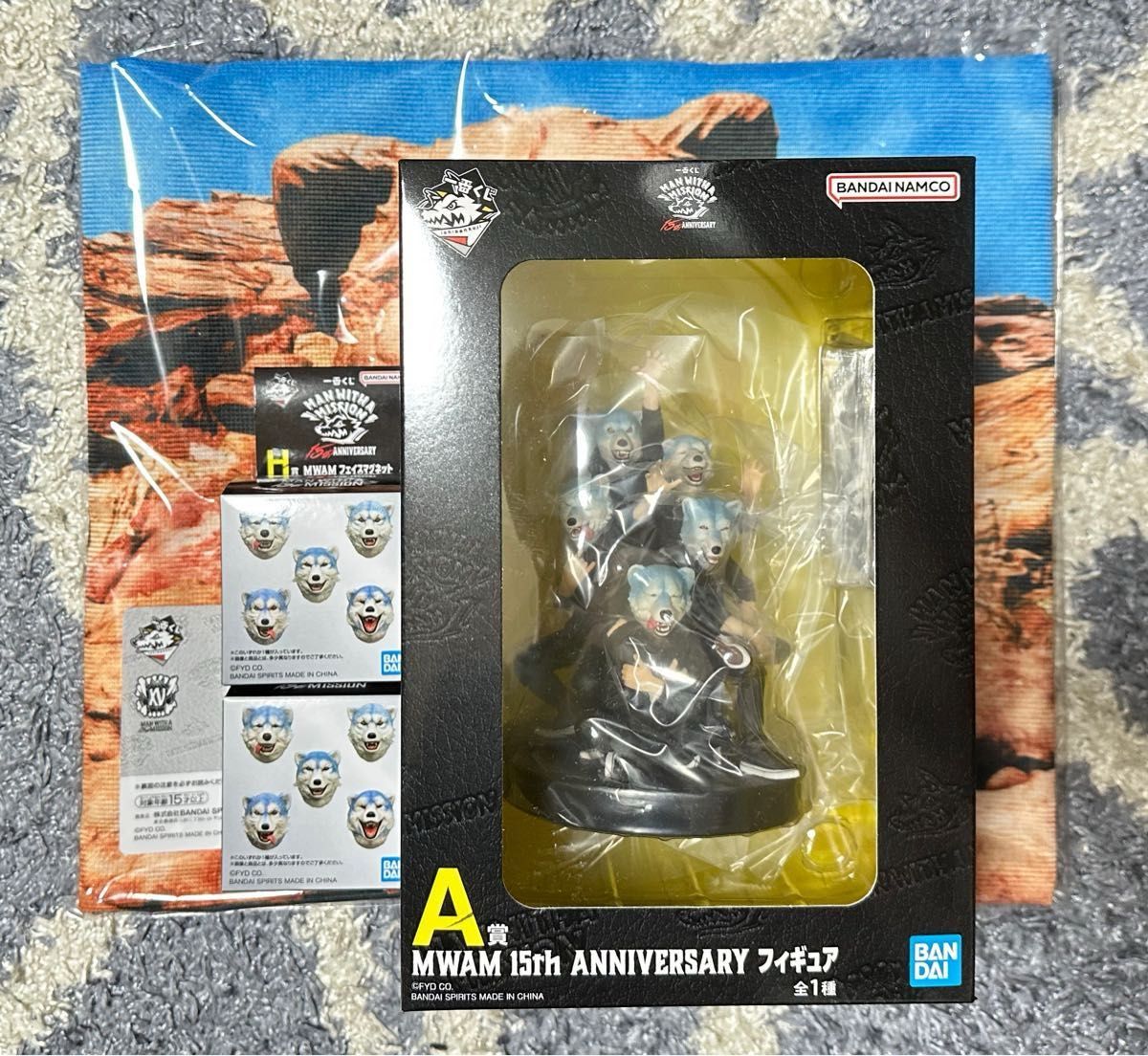 一番くじ MAN WITH A MISSION 15th ANNIVERSARY 30点 マンウィズ