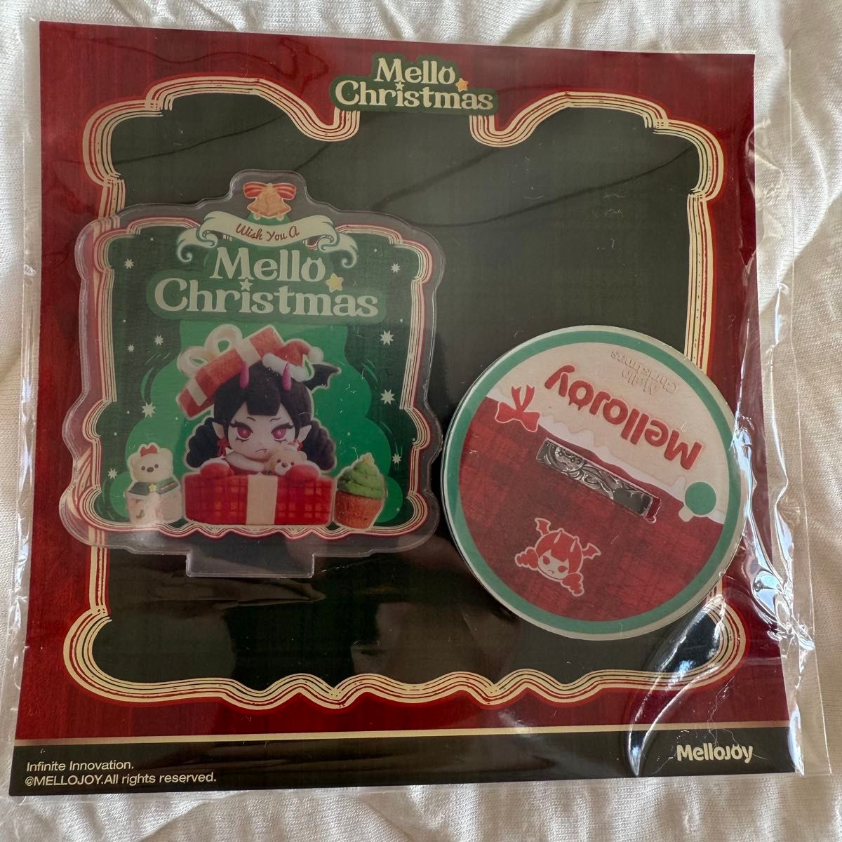 メロジョイ mellojoy クリスマスベア カップル アクスタ mellojoy