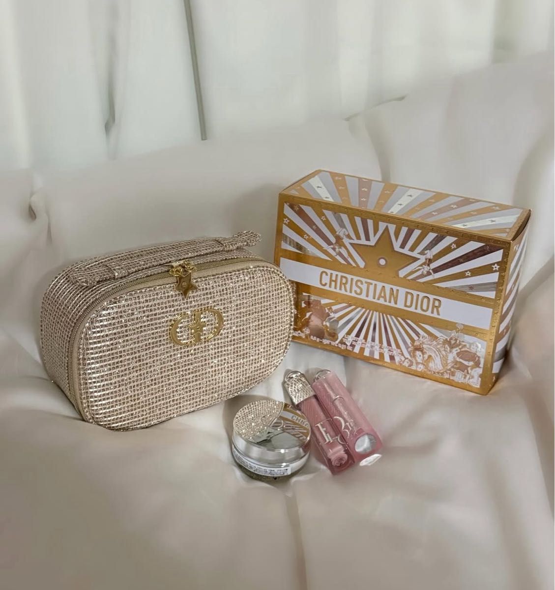 Dior ディオール ホリデーコフレ2025 ポーチ リップ グロス セット本日
