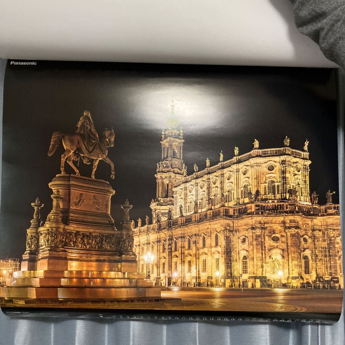 新品〕パナソニック カレンダー 2026 世界の景観照明 Panasonic 大型