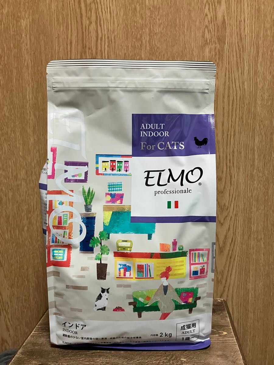 ELMO キャットフード 成猫用 2㎏｜Yahoo!フリマ（旧PayPayフリマ）