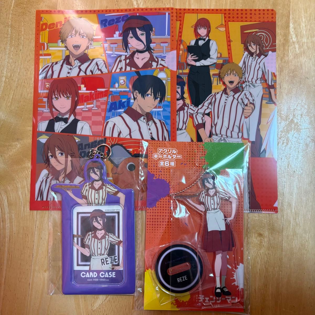 ラウンドワン限定 チェンソーマン レゼ アクリルスタンドアクリル