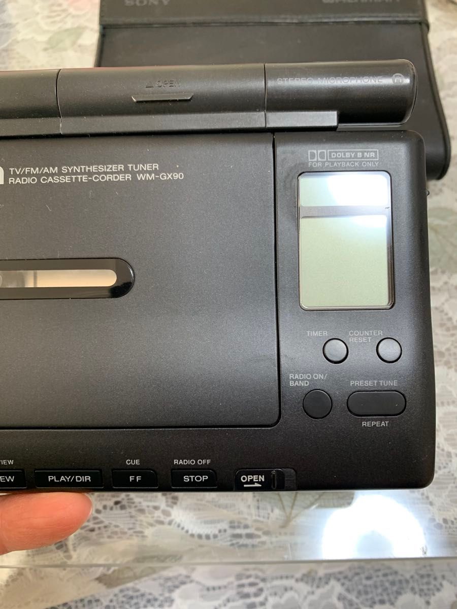 ジャンク品） SONY WM-GX90 Walkman カセットレコーダー｜Yahoo!フリマ