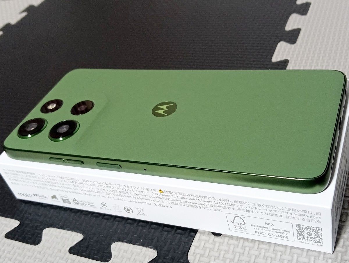 美品】moto g66y 5G ディルグリーン｜Yahoo!フリマ（旧PayPayフリマ）