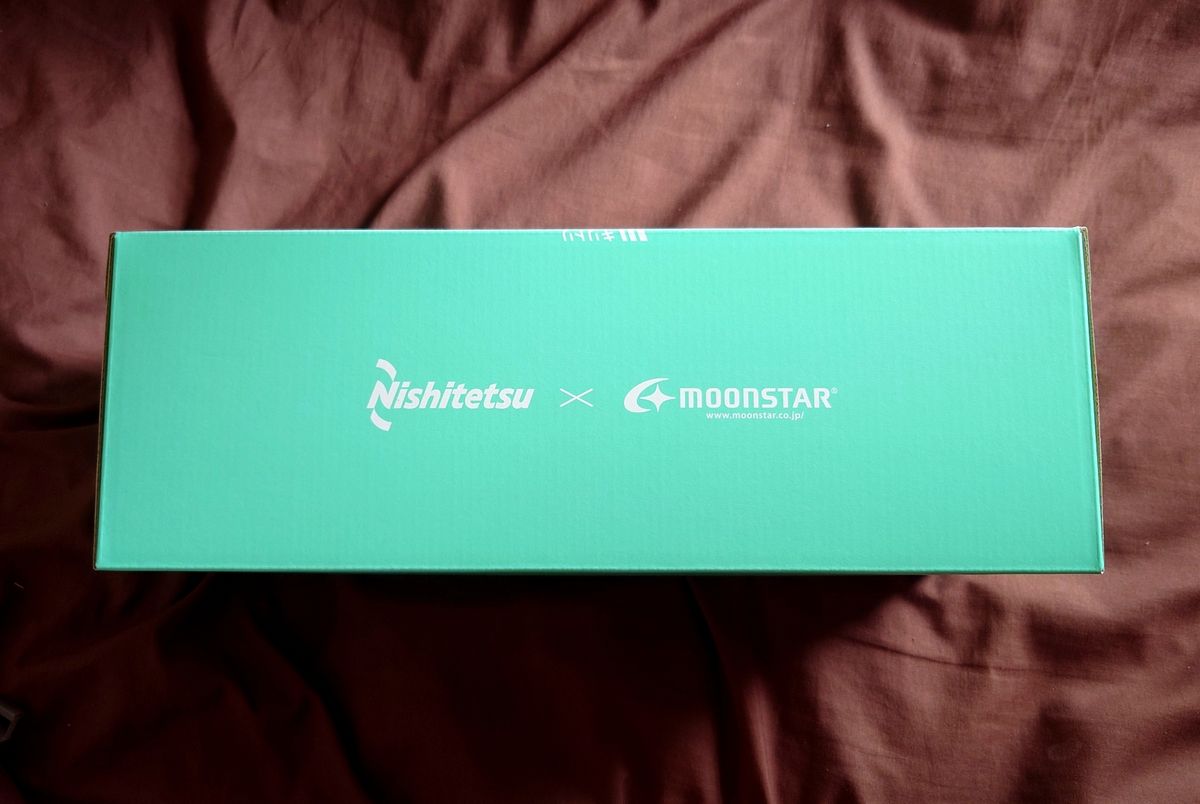 西鉄×MOONSTAR 西鉄電車アイスグリーン50th Anniv コラボスニーカー