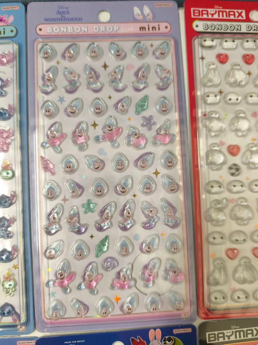 国内正規品 1月新発売ボンボンドロップシール ミニ ディズニー全種類 8