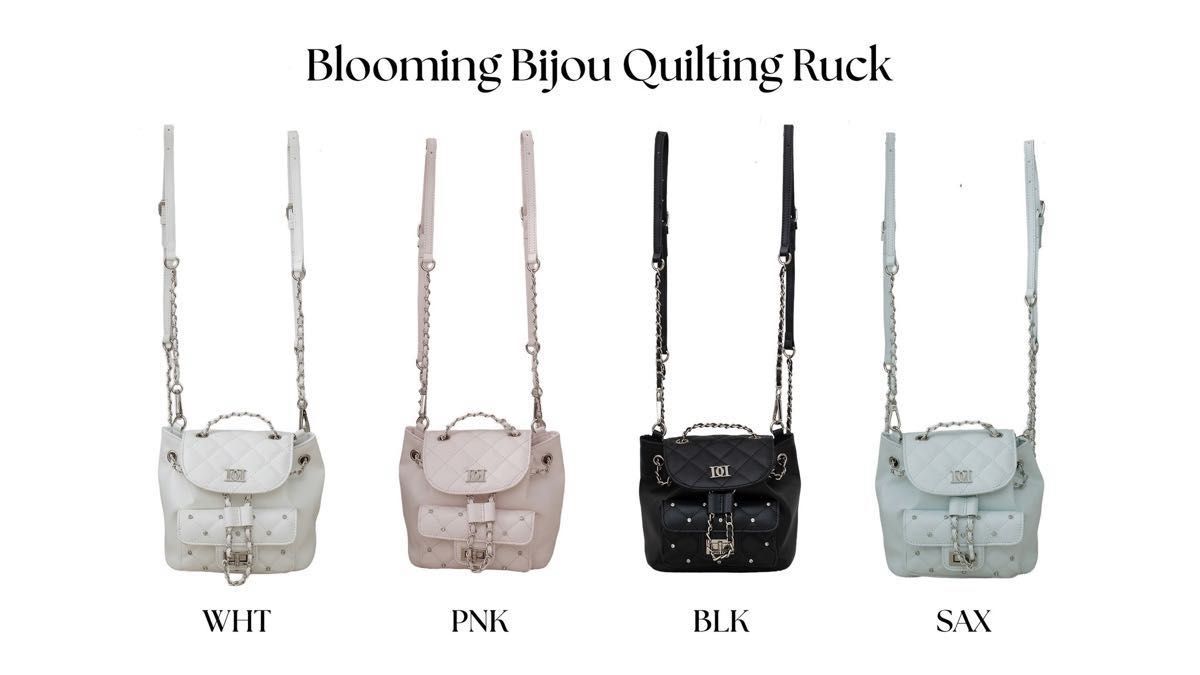 Darich ダーリッチ キルティングビジューミニリュック ブラック BLK