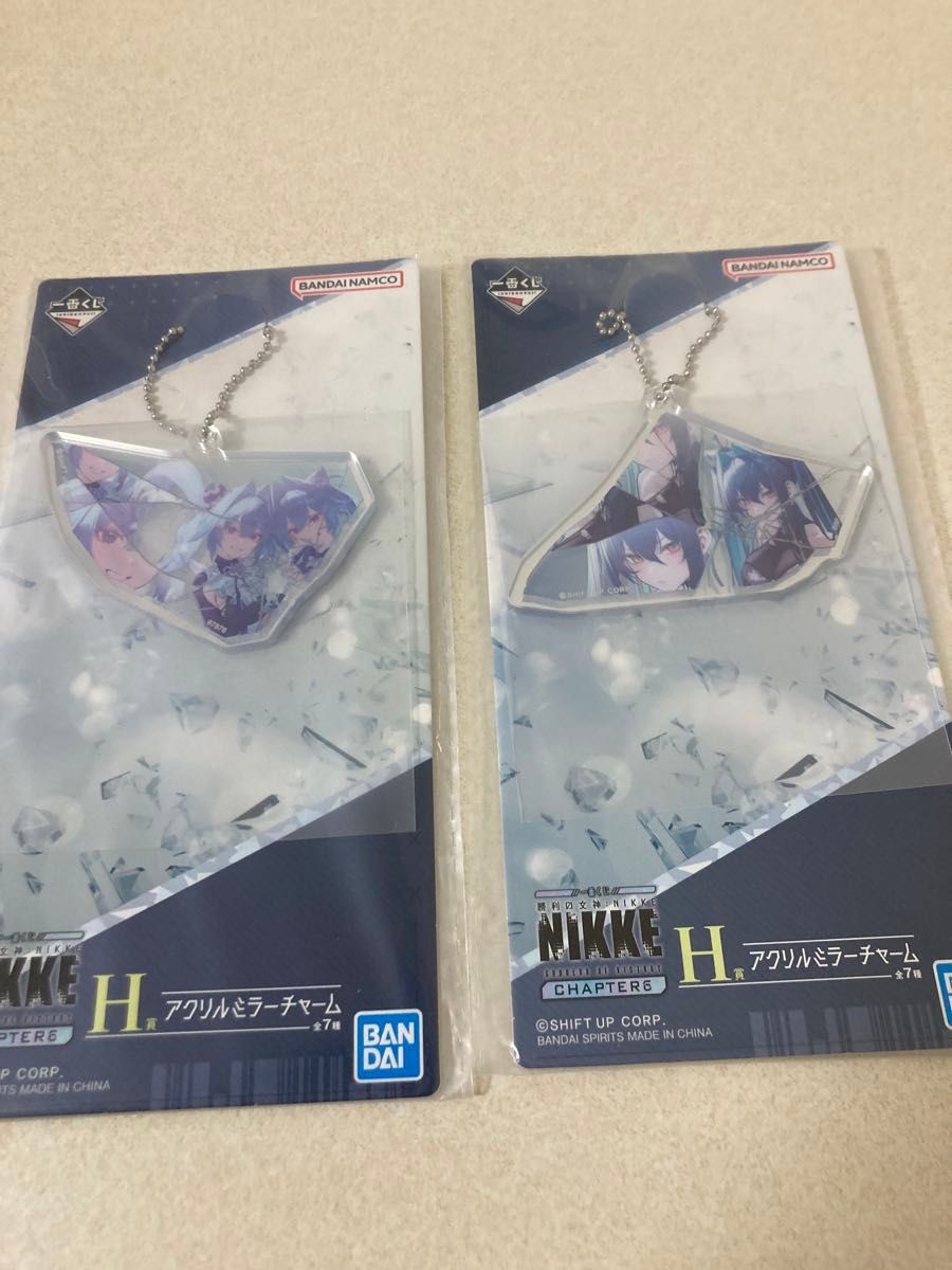 NIKKE 一番くじ B賞 シンデレラ フィギュア ミラーチャーム おまけ付き