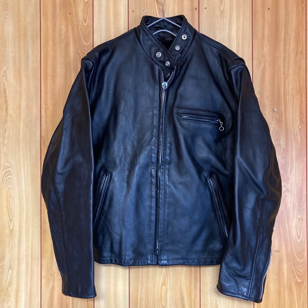 Schott ショット 641 シングルライダースジャケット ボアライナー付