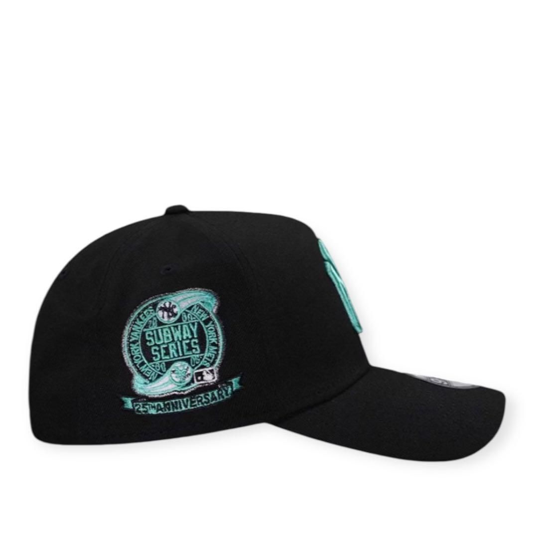 海外限定 NEW ERA ヤンキース 9FORTY キャップ ティファニー 黒