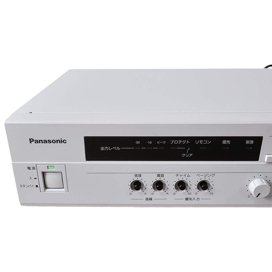 極美品 Panasonic パナソニック WA-HA061① 卓上型拡声アンプ｜Yahoo