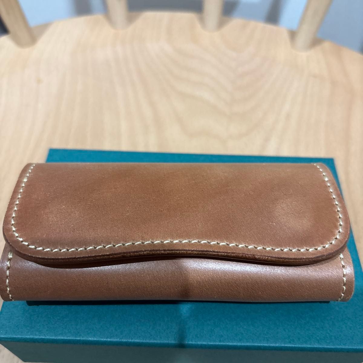 ラストクロップス キーケース シェルコードバン ナチュラル｜Yahoo