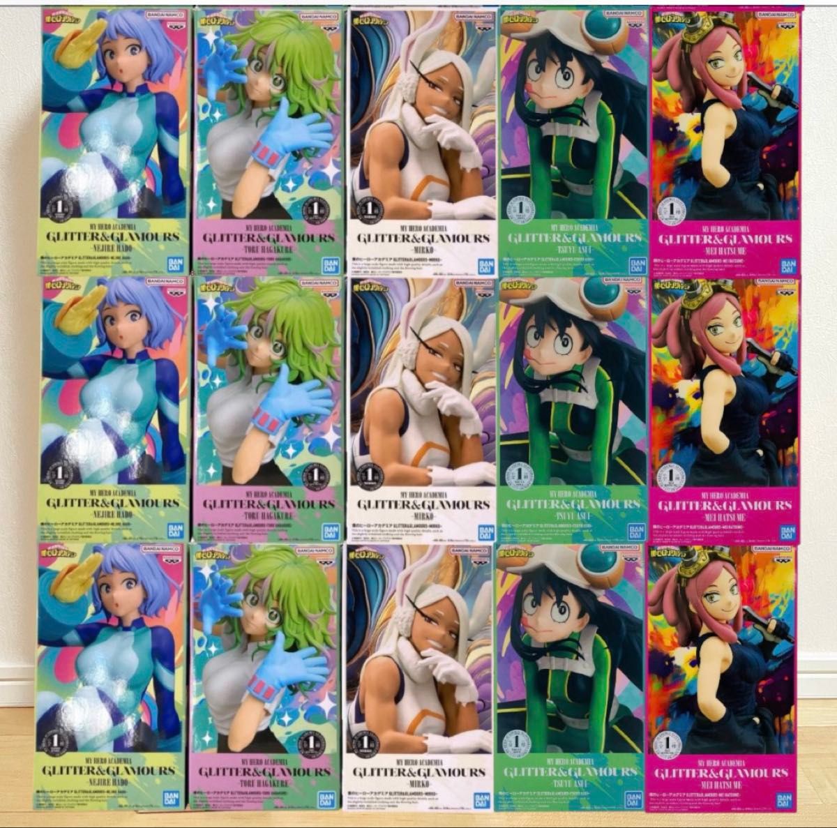 僕のヒーローアカデミア フィギュア GLITTER&GLAMOURS まとめ売り