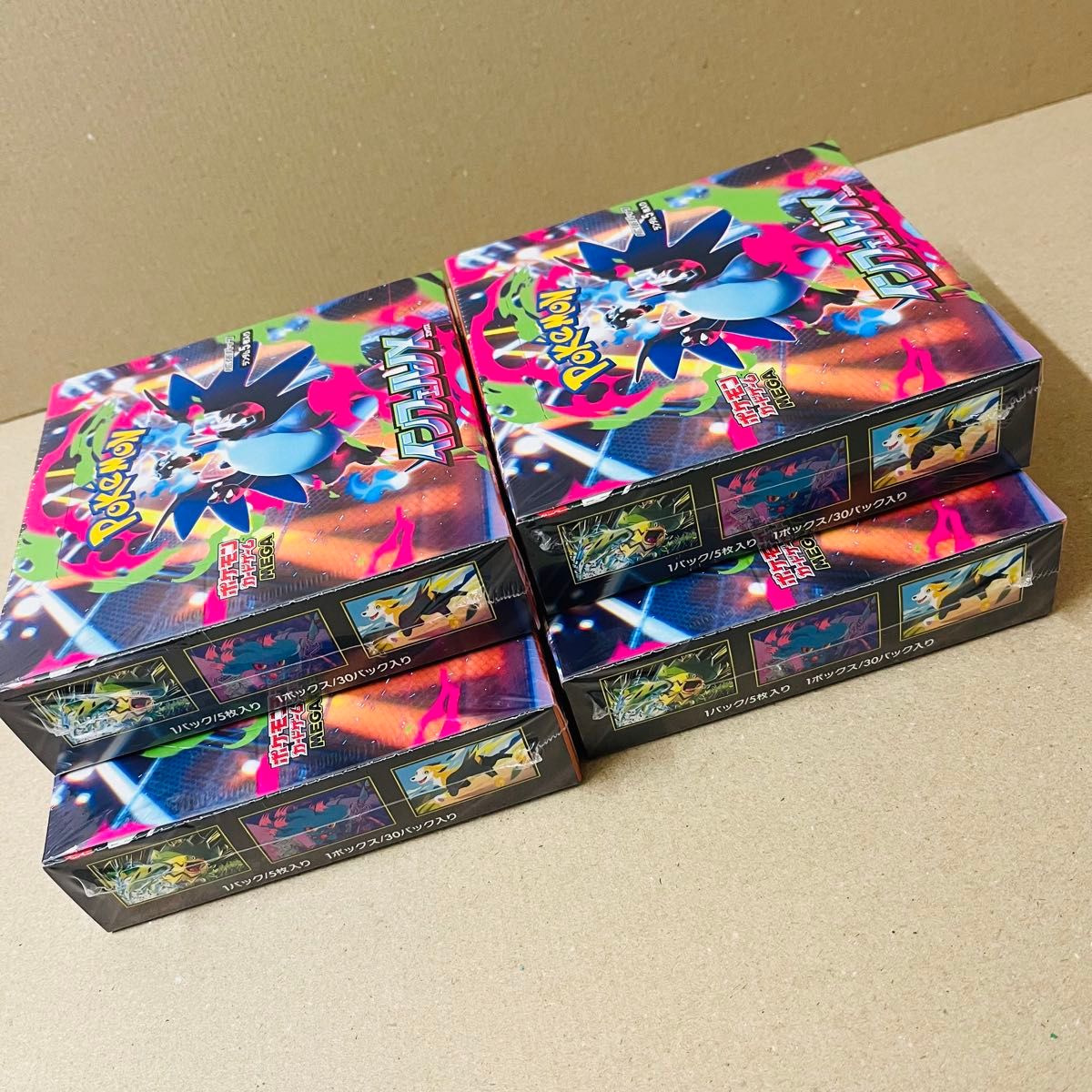 ポケモンカードゲーム インフェルノX 4BOX シュリンク付き 新品 未開封