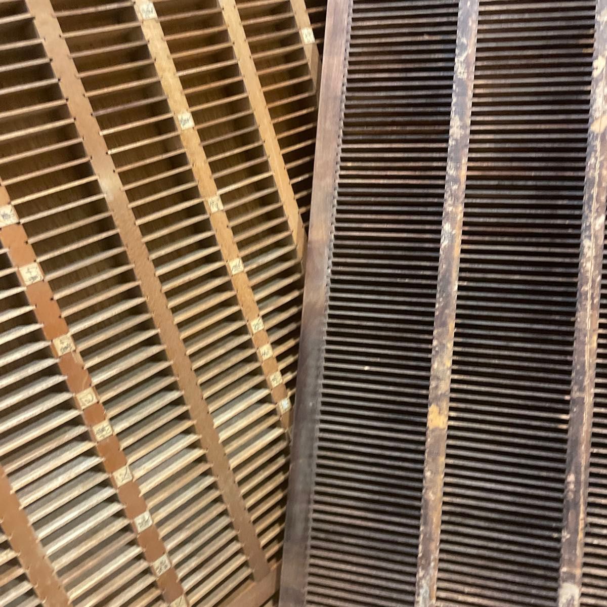 大】【珍】BP30-3 /プリンタートレイ 【活版印刷】【古道具