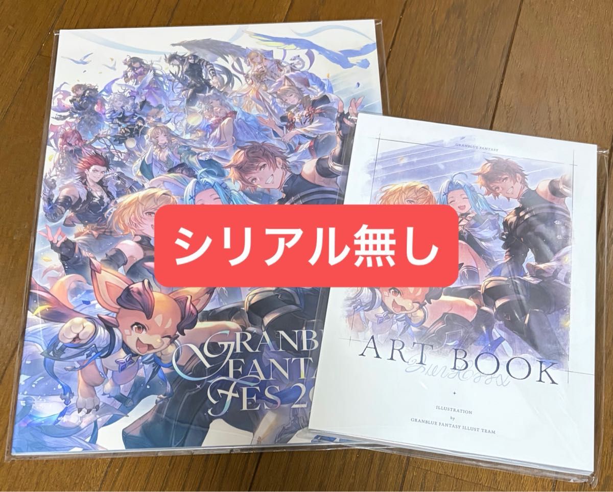 グラブルフェス2025 パンフレット + アートブック シリアル使用済み
