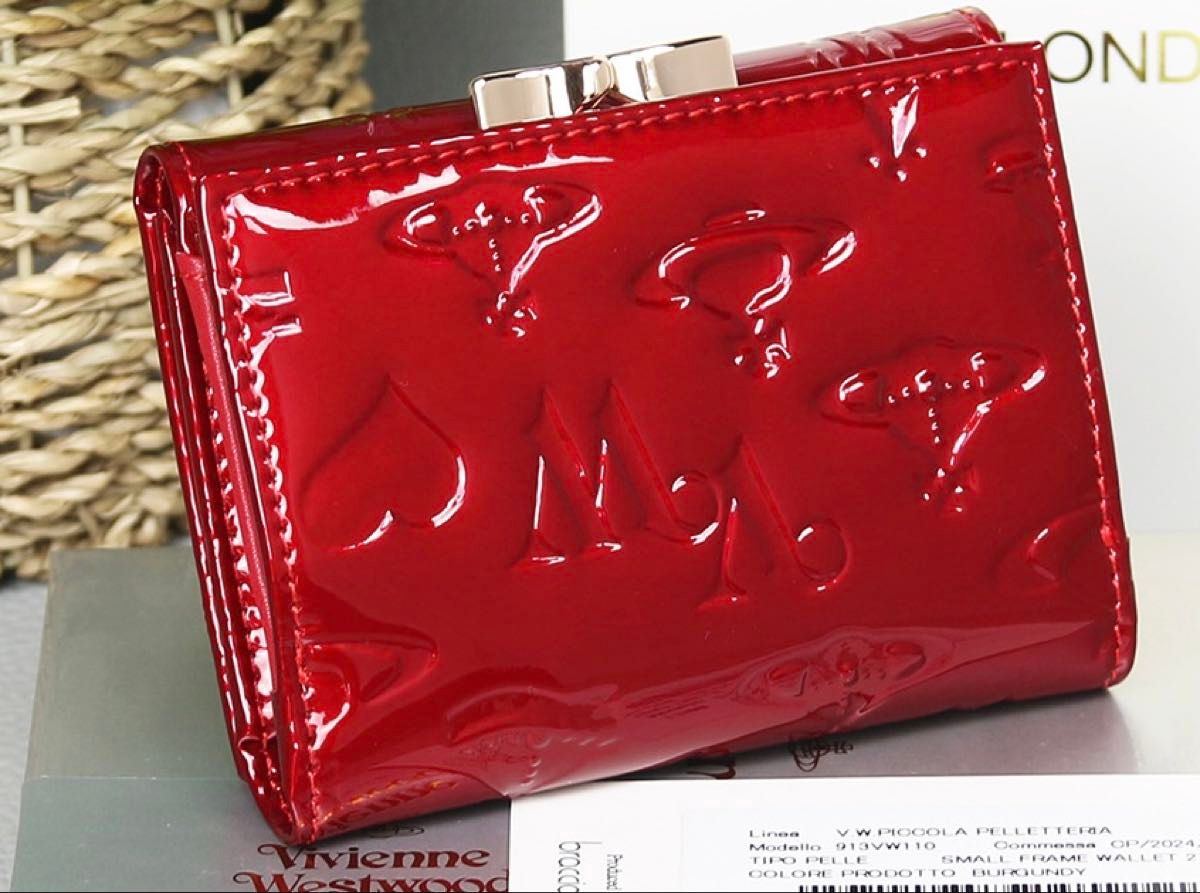 Vivienne Westwood ヴィヴィアンウエストウッド がま口 三つ折り財布