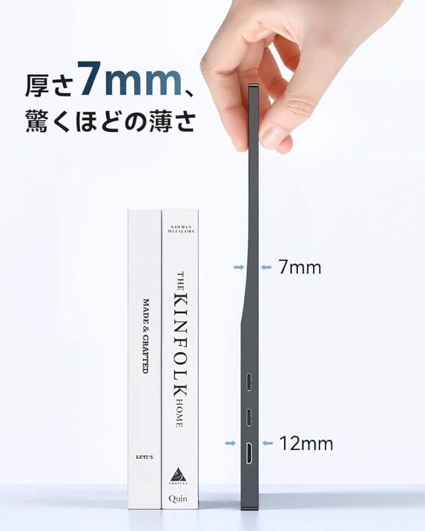 モバイルモニター IPS液晶パネル ミニHDMI 15 6インチ 自立型｜Yahoo