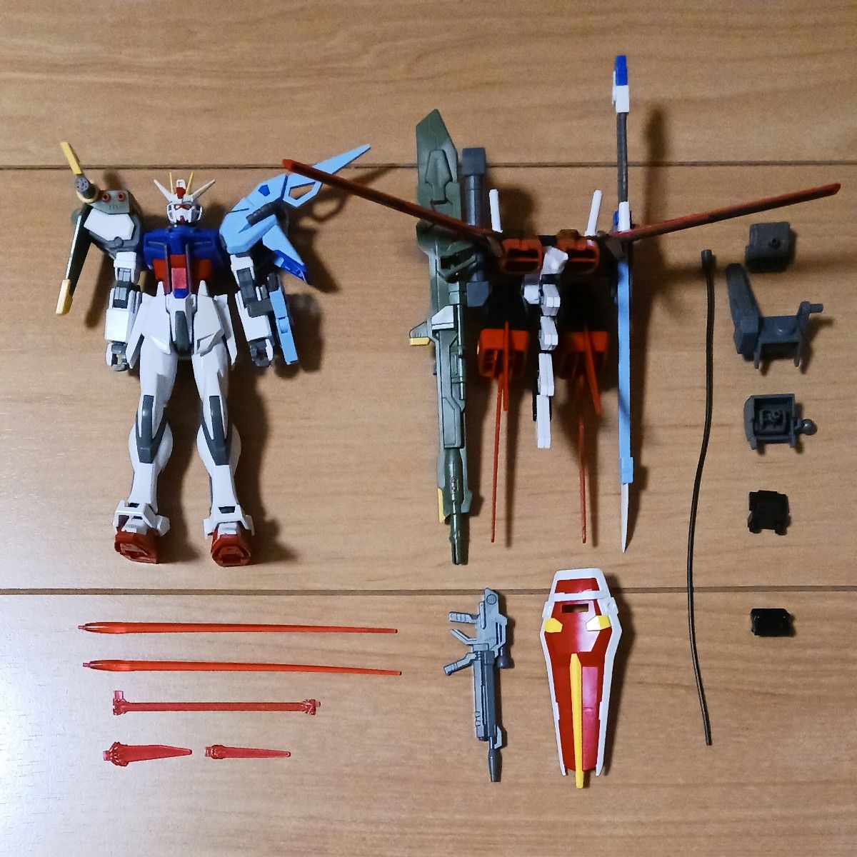 ジャンク】HG EG 1/144 機動戦士ガンダムSEED 組立済みプラモデル 4体