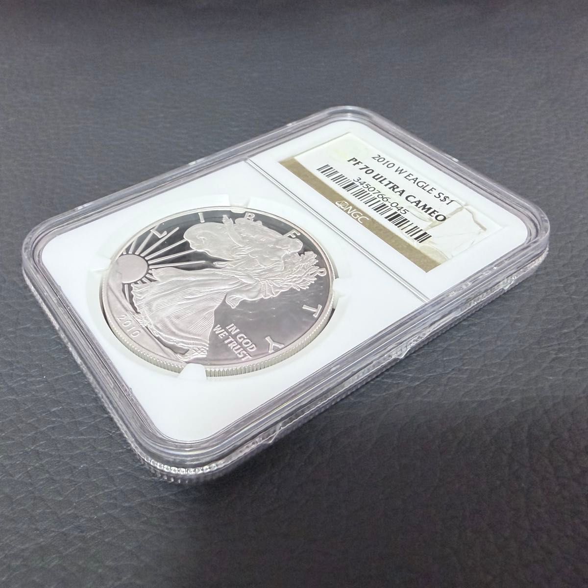 イーグル 銀貨 2010年 NGC PF70 プルーフ 最高鑑定 純銀 1オンス 1oz