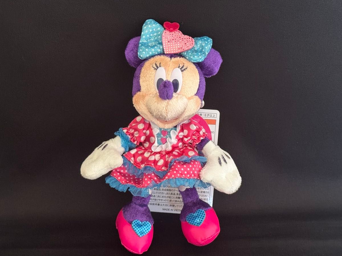 ディズニー パルパルーザ ミニー ミッキー プルート ぬいぐるみバッジ
