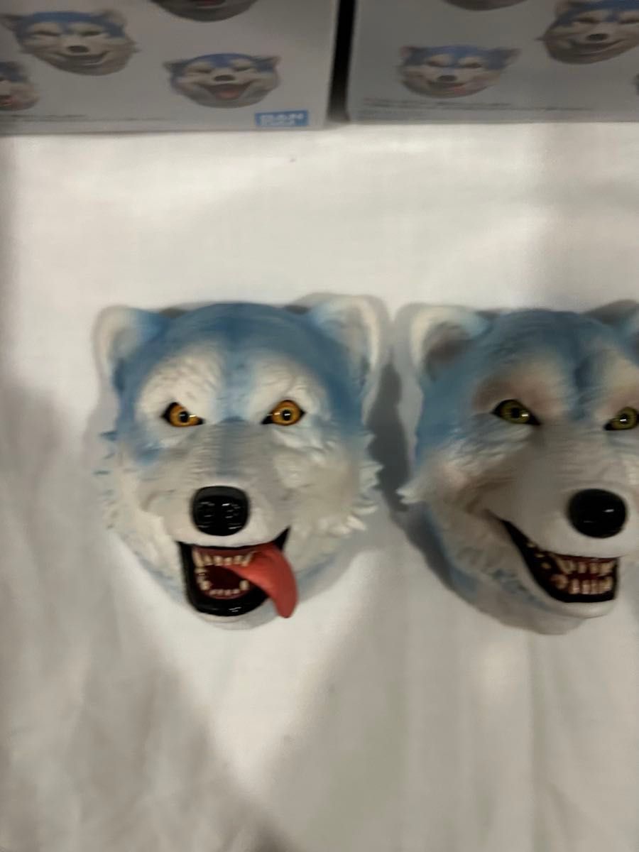 MAN WITH A MISSION フェイスマグネット 3種セット マンウィズ H賞 一