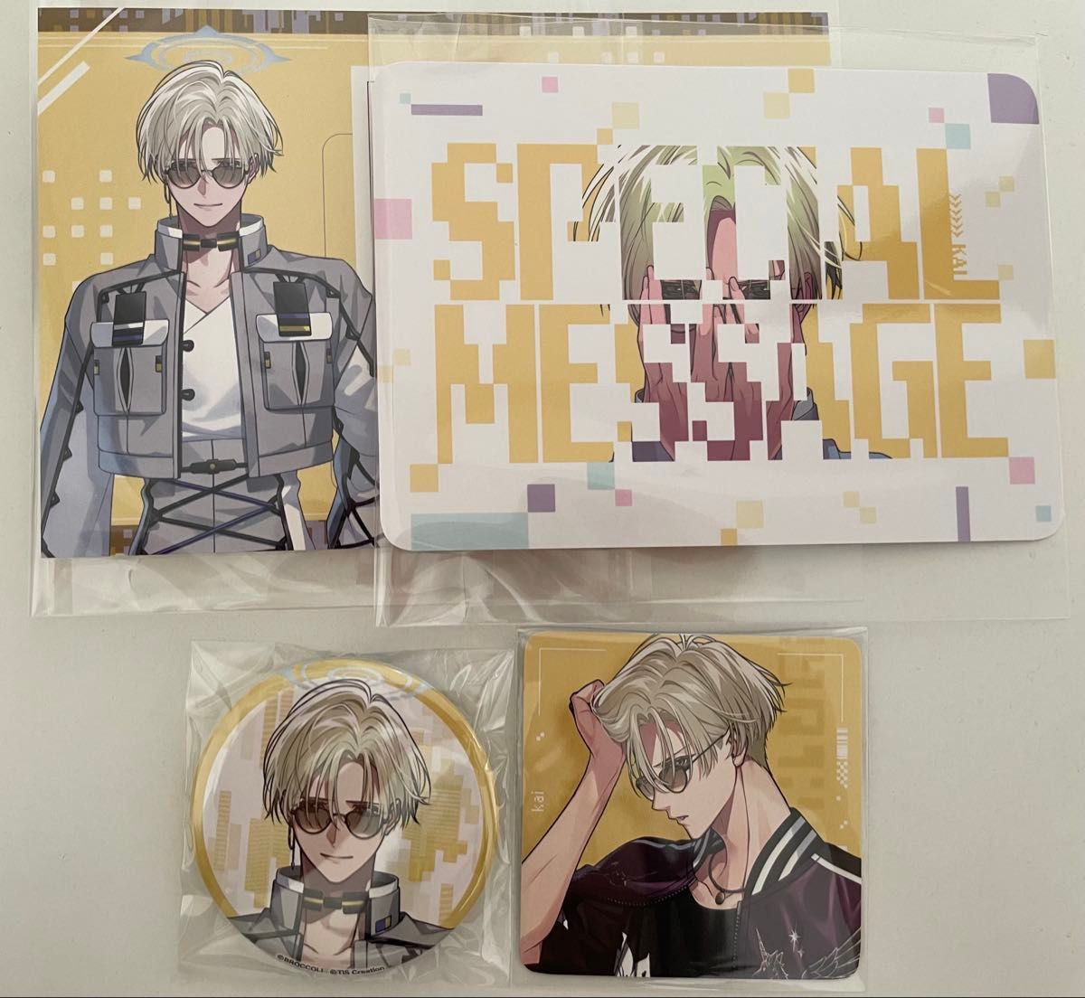 UN LOGICAL アンロジカル ワングー特典 缶バッジ ポストカード 限定版