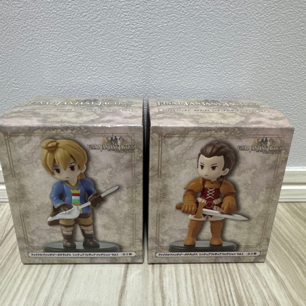 ファイナルファンタジー タクティクス ミニチュアフィギュア