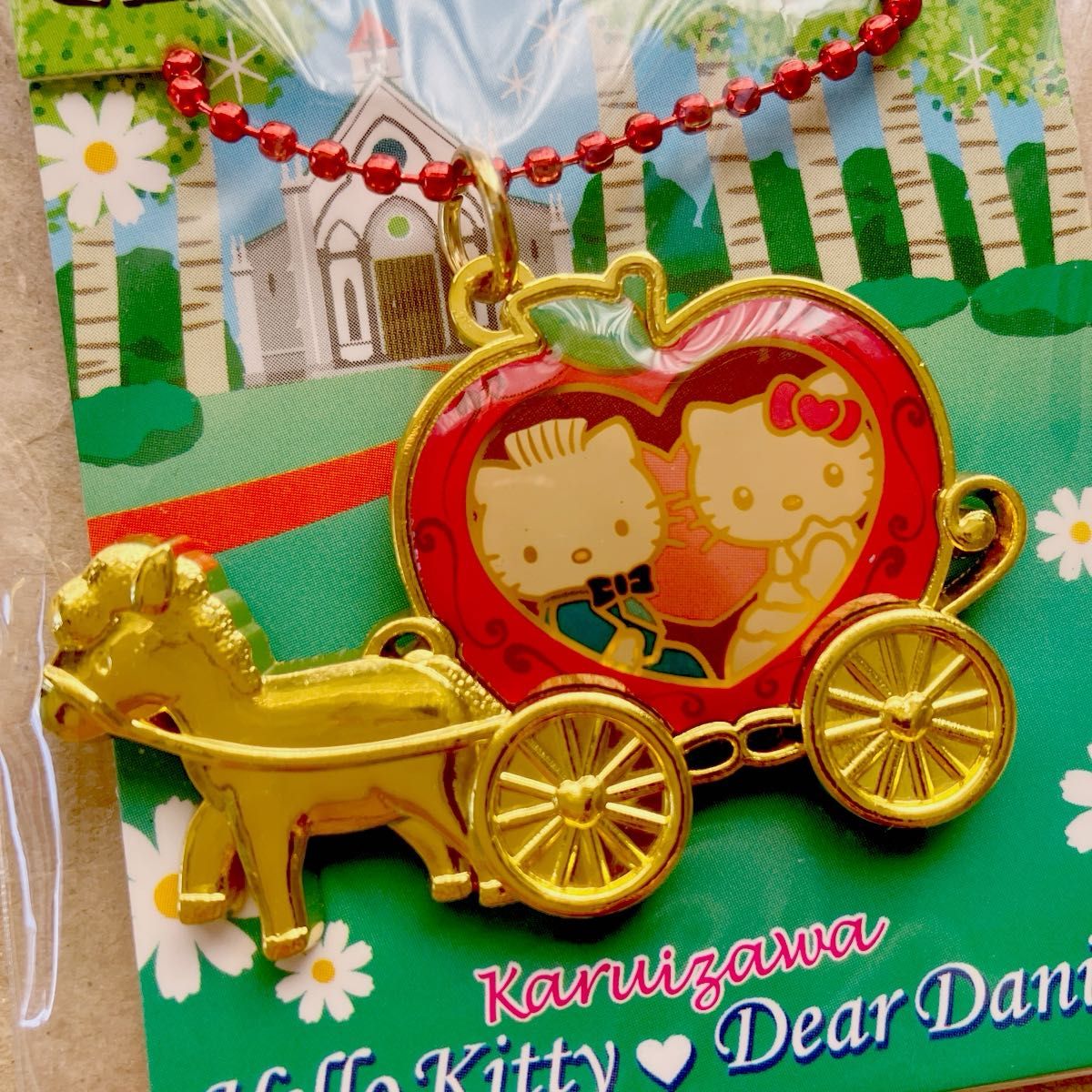 ハローキティ ご当地 信州限定 軽井沢 ウェディング 自転車 ダニエル