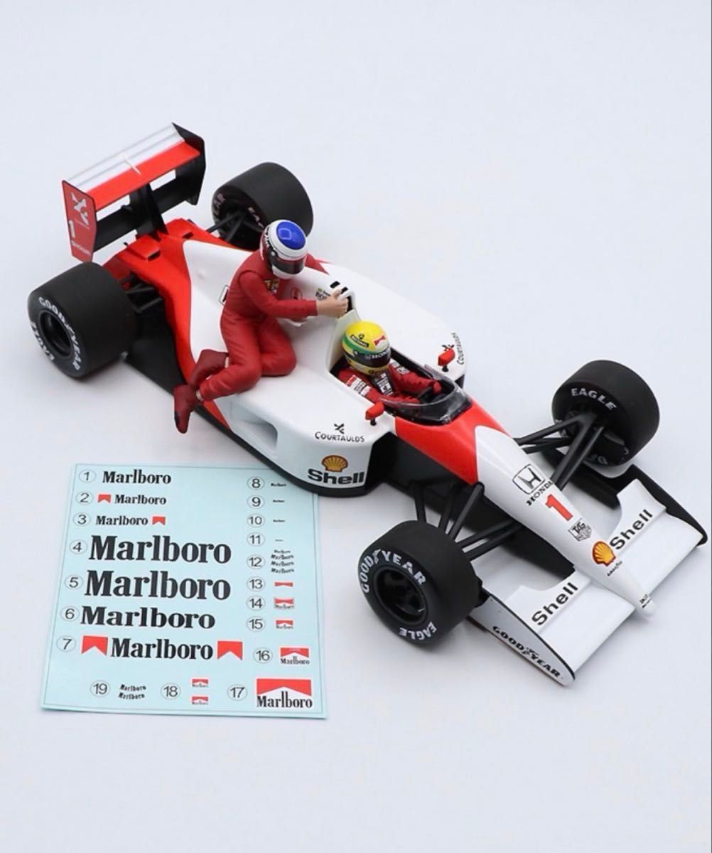 ミニチャンプス 1/18 マクラーレン ホンダ MP4/6アイルトン・セナ 1991