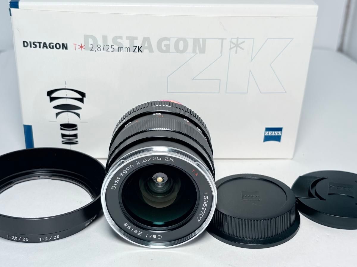 元箱付き Carl Zeiss Distagon T 25mm F2 8 ZK｜Yahoo!フリマ（旧
