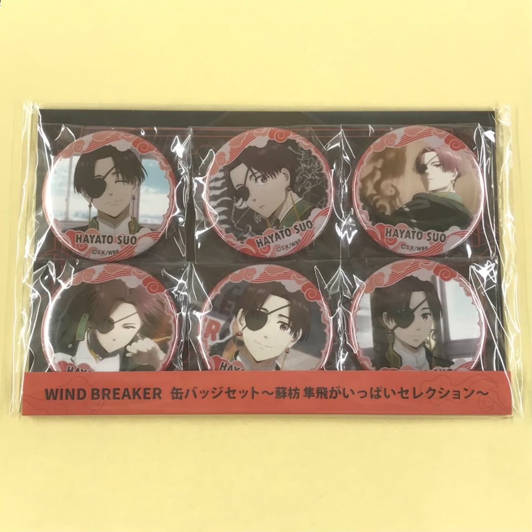 WIND BREAKER 蘇枋 隼飛がいっぱいセレクション 缶バッジ セット