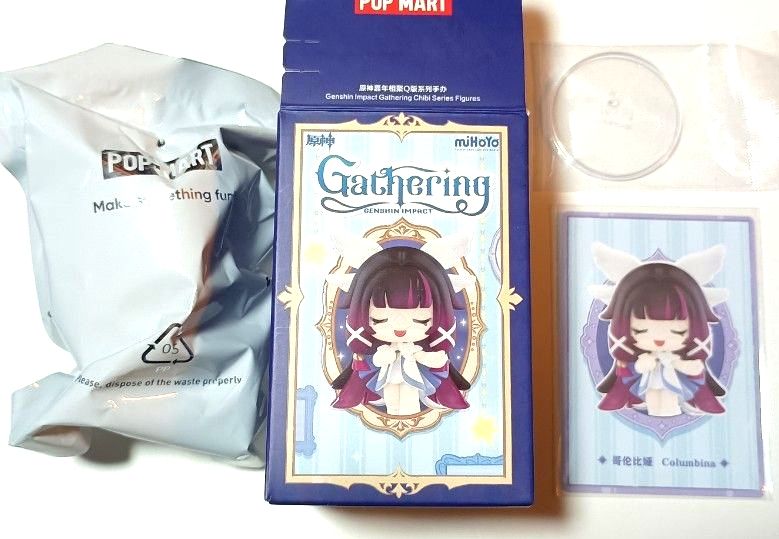 即日発送】原神 ポップマート POP MART 少女 コロンビーナ