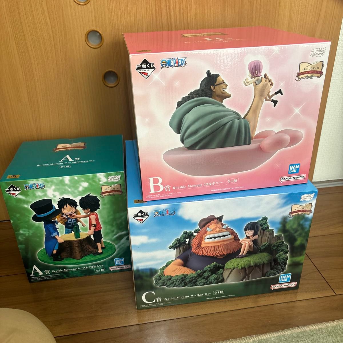 ワンピース 一番くじ ドラマティックメモリーズ フィギュア A賞 B賞 C