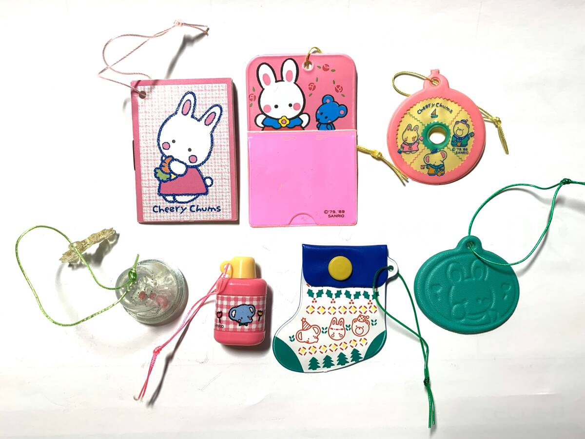サンリオプレミアムマスコットおまけ チアリーチャム7個セット＜昭和