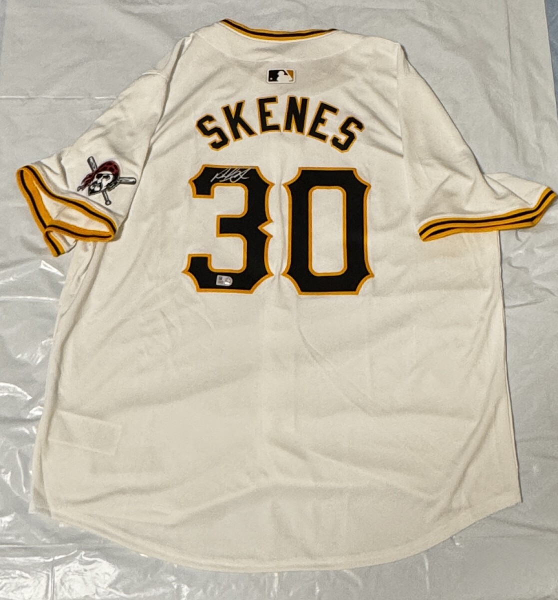 正規品 パイレーツ スキーンズ 直筆サイン ユニフォーム MLB