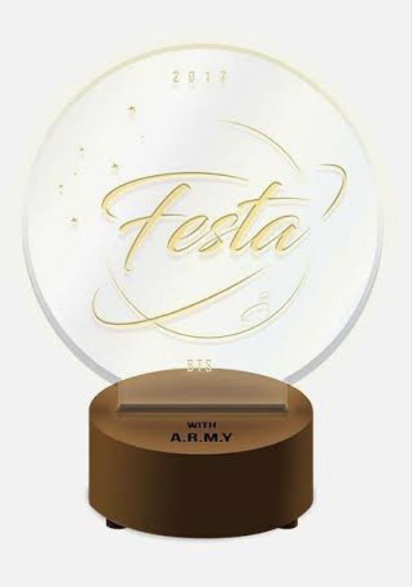 BTS 2017 FESTA PHOTO FRAME フォトフレーム MOOD LIGHT ムードライト