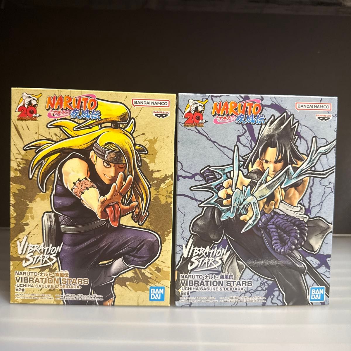 NARUTO 疾風伝 VIBRATION STARS うちはサスケ デイダラ フィギュア