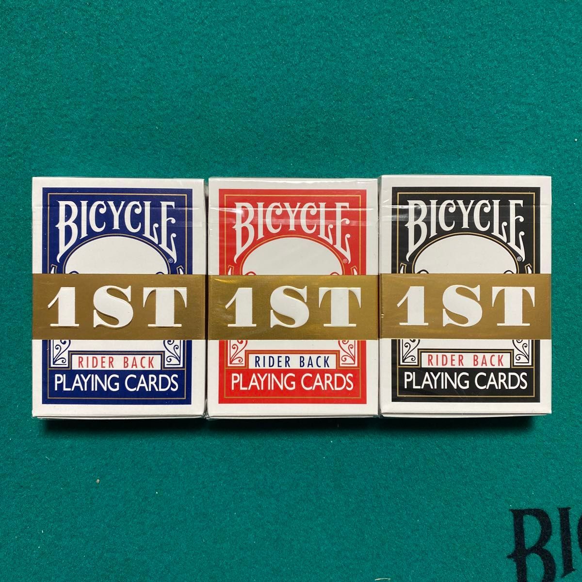 BICYCLE RIDER BACK 1STコラボ トランプ 3色セット｜Yahoo!フリマ（旧