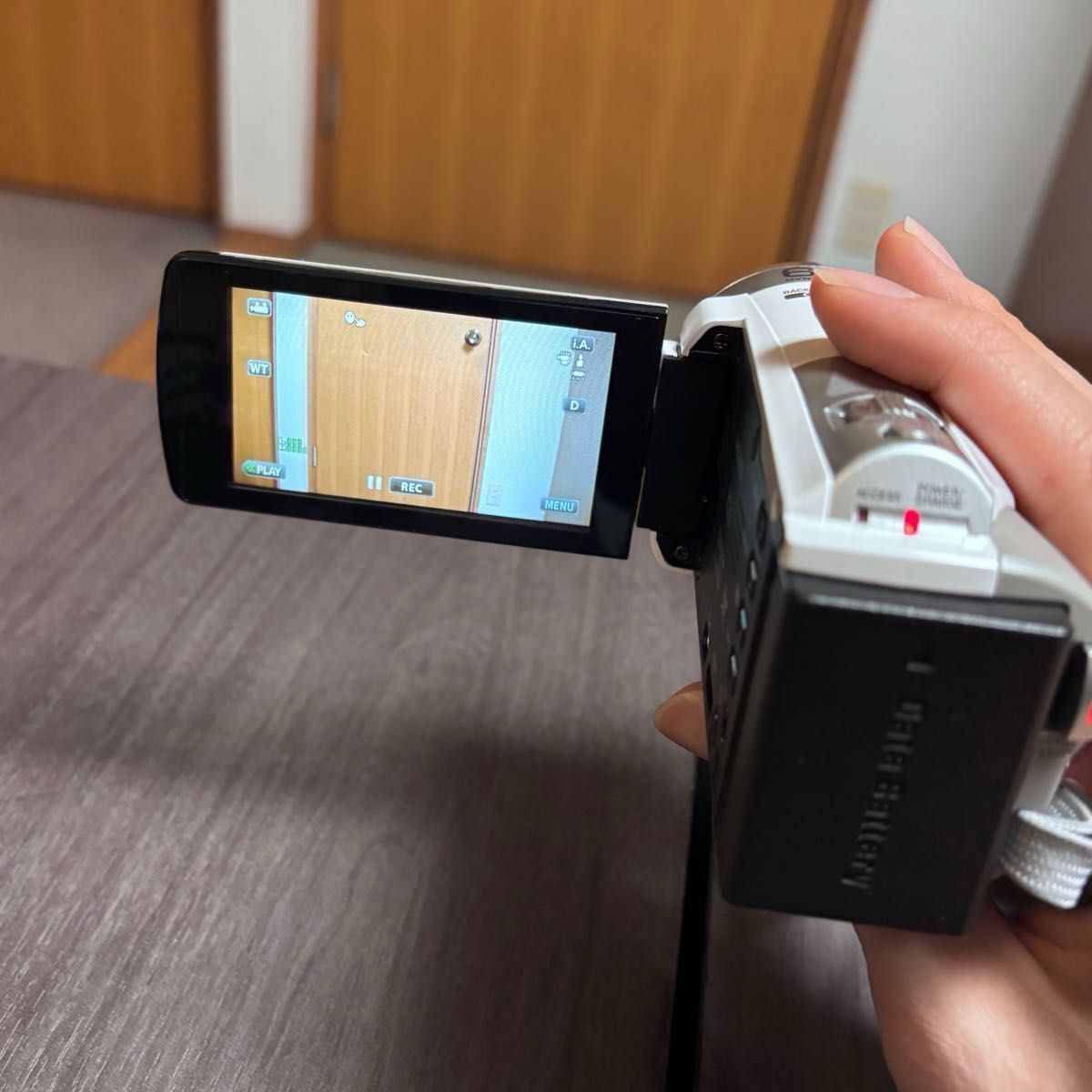 JVC Everio GZ-E700 デジタルビデオカメラ ホワイト｜Yahoo!フリマ（旧