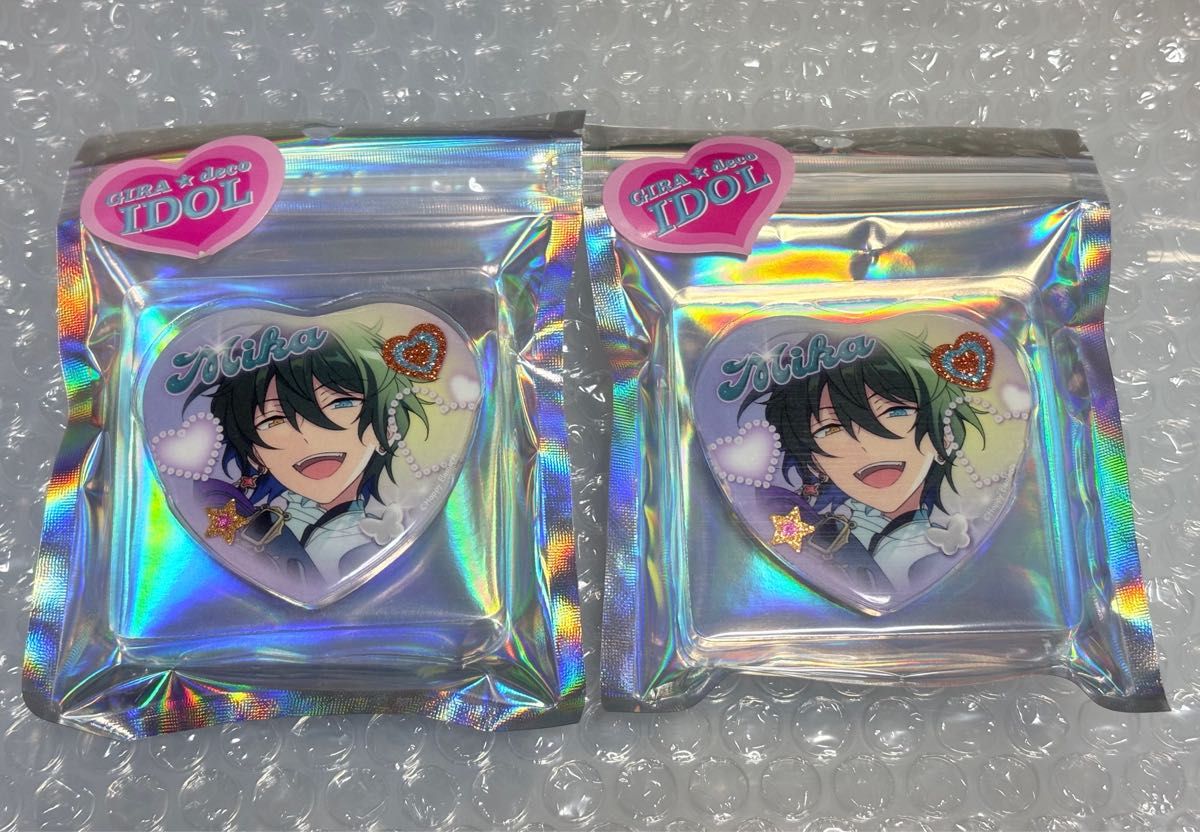 あんさんぶるスターズ あんスタ ハート缶バッジ GIRAデコ アイドル