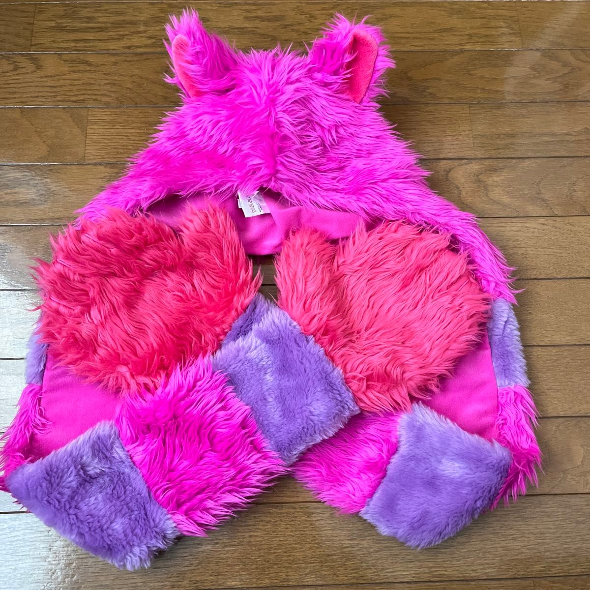 ディズニー マフラーキャップ ファンキャップ チェシャ猫 マフラー